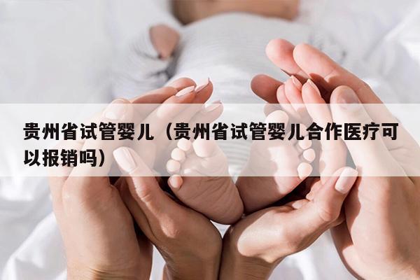 贵州省试管婴儿（贵州省试管婴儿合作医疗可以报销吗）