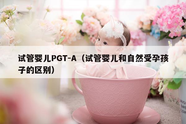 试管婴儿PGT-A（试管婴儿和自然受孕孩子的区别）